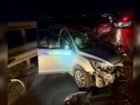 Adolescentă în comă la spital, după ce un șofer beat a produs un accident în Galați. Opt persoane se aflau în mașini
