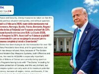 Donald Trump presează Europa cu taxe vamale pentru a forța acceptarea planului său de anexare a Groenlandei
