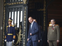 Traian Basescu la sediul DGIA