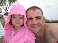 Catalin Radu Tanase: vacanta dedicata exclusiv fiicei sale, Carina