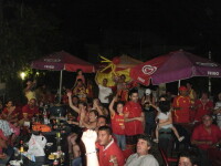 Fiesta romaneasca pentru campionii mondiali