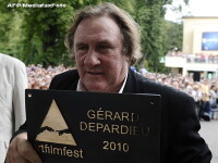 Gerard Depardieu filmeaza in Romania 