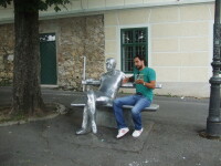 Vacanta in Croatia. Denis Stefan s-a jucat cu o vulpe salbatica