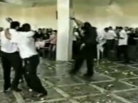 Nunta in Daghestan: sticle in cap, picioare in burta, oameni lesinati!