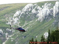 Elicopter prabusit in Bucegi