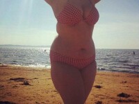 Linda Marie-Nilsson, grasa in bikini