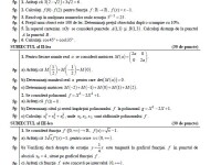 BACALAUREAT 2013. Subiecte matematica au fost publicate