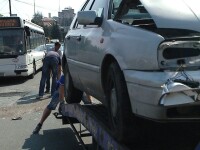 Accident rutier la iesirea din Cluj spre Oradea
