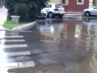 strada Mangalia inundata, Timisoara