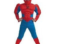 copil in costum de spiderman