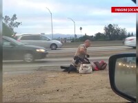 Imagini revoltatoare in Statele Unite. Un politist loveste cu pumnii o femeie, in plina strada