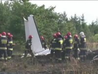 STIRI EXTERNE PE SCURT. Accident aviatic in Polonia si unul dintre cei mai cautati teroristi apare intr-o inregistrare video