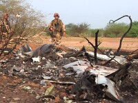 VIDEO. Primele imagini cu resturile avionului Air Algerie, prabusit in Mali. Care sunt posibilele cauze ale dezastrului