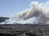 Atena, incendiu - Agerpres
