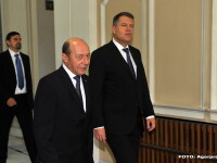 Traian Basescu, Klaus Iohannis - AGERPRES