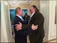 Vladimir Putin, Gerard Depardieu - STIRI