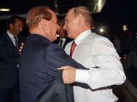 Silvio Berlusconi si Vladimir Putin - Agerpres