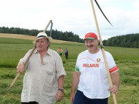 Gerard Depardieu, Alexander Lukashenko - Agerpres