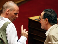 Yanis Varoufakis, Panagiotis Lafazanis - AGERPRES