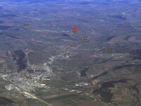 harta Vaslui vazut pe Google Maps, satul valeni