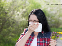 femeie cu alergie