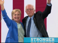 Bernie Sanders si Hillary Clinton