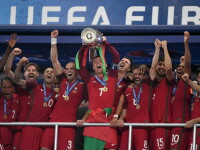 Bucuria portughezilor dupa ce au castigat finala UEFA EURO 2016, iar Portugalia a devenit campioana europeana
