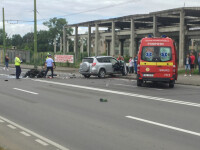 accident motocicleta Brasov