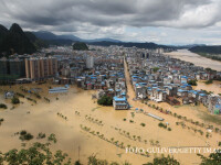 inundatii in Liuzhou, China