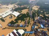 Inundatii catastrofale in sudul Chinei: 15 morti