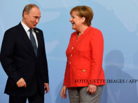 Vladimir Putin primit de Angela Merkel la summit-ul G20