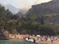 Vacanta compromisa pentru multi turisti aflati in Sicilia, din cauza incendiilor de neoprit. 10 oameni au ajuns la spital