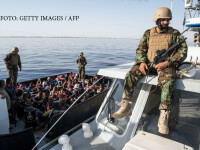 migranti din Libia preluati de paza de coasta