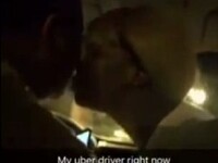 O cursa de cosmar. Imaginile indecente filmate de un client Uber in interiorul masinii. VIDEO