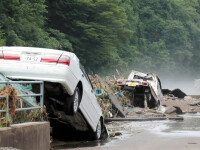 Dezastru în Japonia: 179 de morţi în urma inundațiilor și alunecărilor de teren
