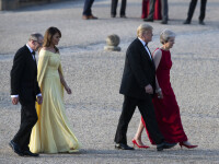 Donald și Melania Trump, în vizită în Marea Britanie