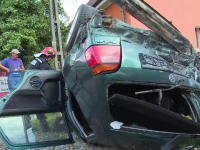 Accident la Bistrita