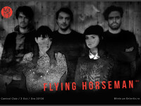 Post-rock și dark-blues. Trupa Flying Horseman cântă în premieră în România