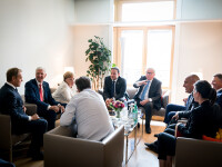 Klaus Iohannis a participat la reuniunea extraordinară a Consiliului European