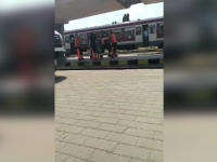 Călători răniți în gara din Bârlad după trecerea unui tren. Ce s-a întâmplat