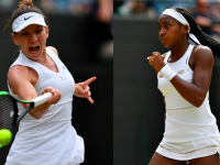 Halep - Gauff 6-3, 6-3 la Wimbledon. Simona s-a calificat în sferturi. FOTO