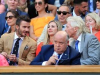 David Beckham și miliardarul Richard Branson