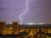 Cod galben de furtună în București și Ilfov