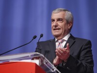 Calin Popescu Tariceanu vorbeste la deschiderea congresului Partidului Social Democrat