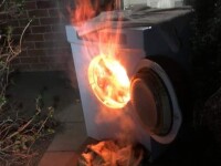 Au lăsat în funcțiune un aparat electrocasnic. Ce s-a întâmplat în mijlocul nopții. FOTO