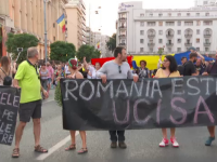 Protest la Bucuresti si Cluj