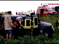 Cinci turişti israelieni, accident grav pe DN1. Greșeala comisă de șofer