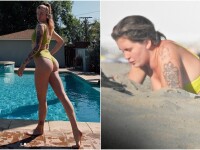 Nici cei mai fideli fani n-au recunoscut-o: zeiță pe Instagram, o femeie ca oricare alta în viața reală