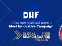 (P) DWF este finalistă la Global Search Awards pentru cea mai inovatoare campanie SEO!