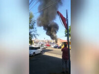 Incendiu în Timișoara
